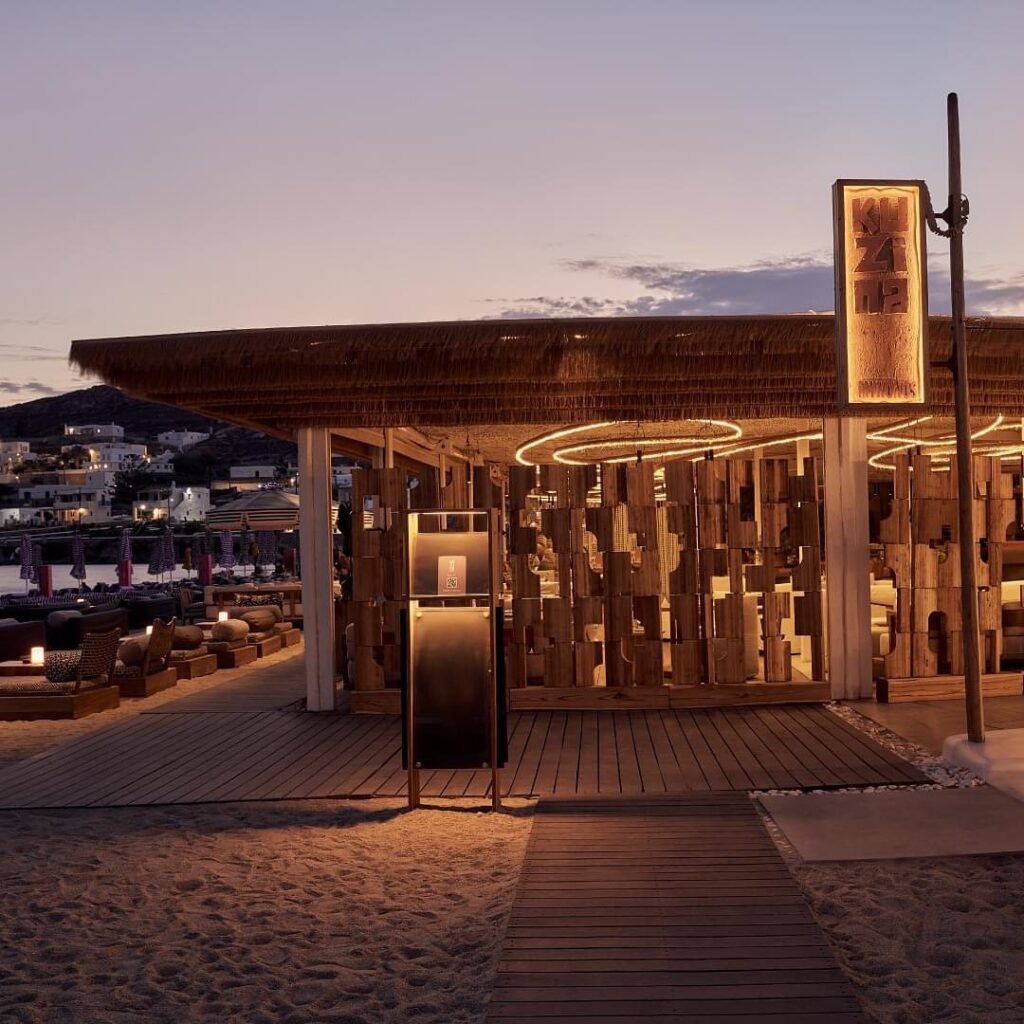 Kuzina- beach bar mykonos
