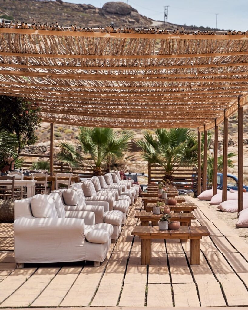 Liasti beach bar mykonos