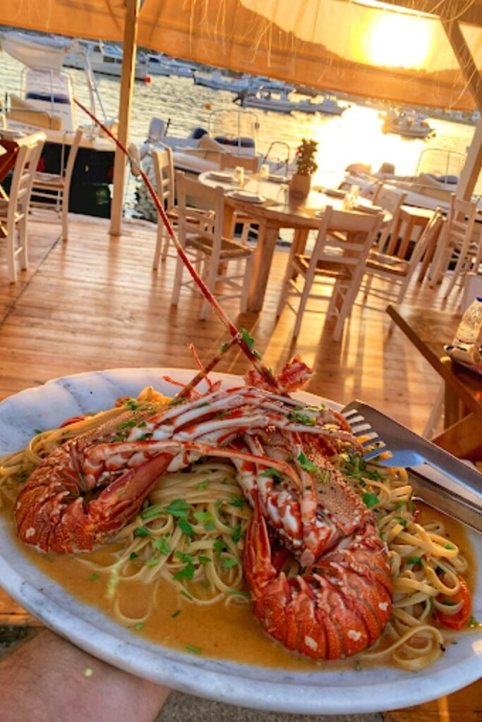 appagio seafood restaurant ornos mykonos