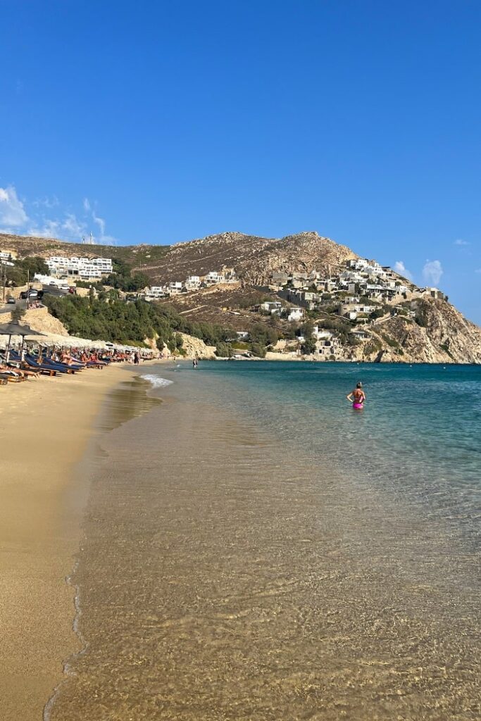 elia beach mykonos