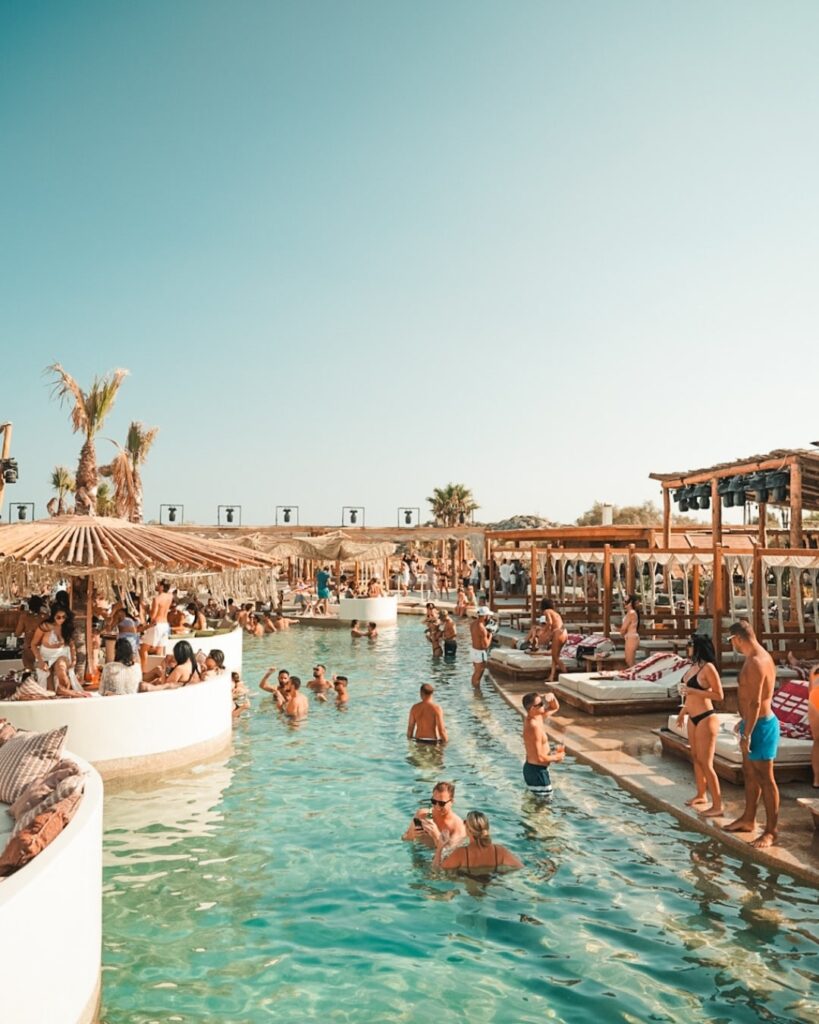 santanna mykonos beach bar club